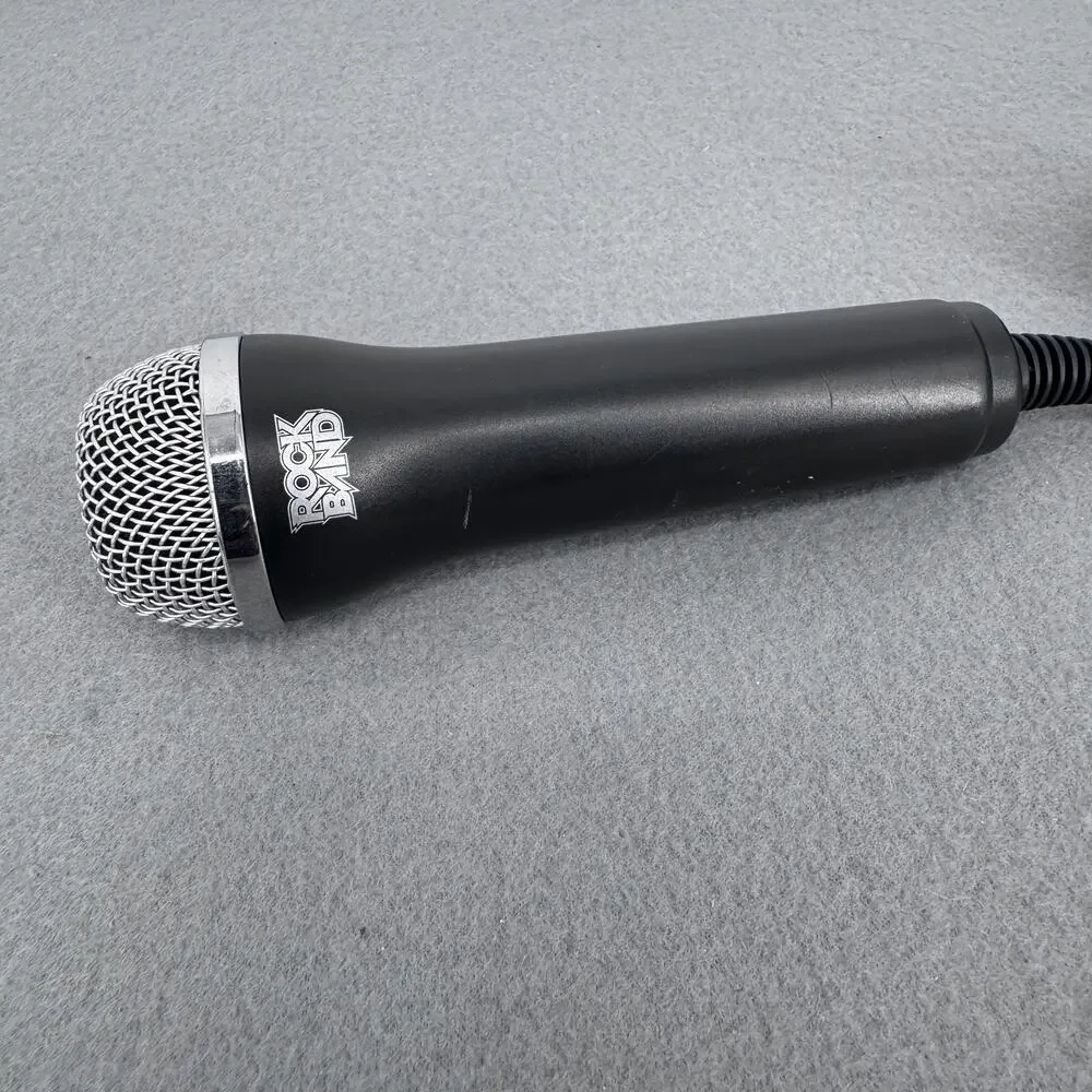 Logitech Rock Band USB Microphone Black Wired Console Gaming A-0234A Accessory‎